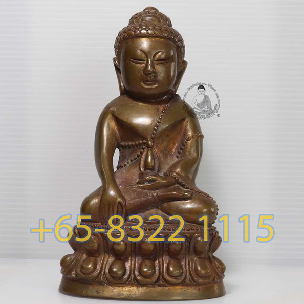 Thai Buddha & Monk Statue