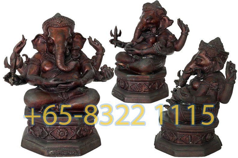 Thai Buddha & Monk Statue