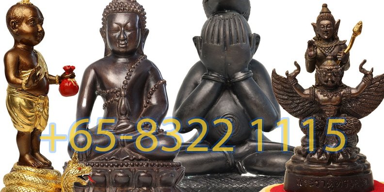 Thai Buddha & Monk Statue