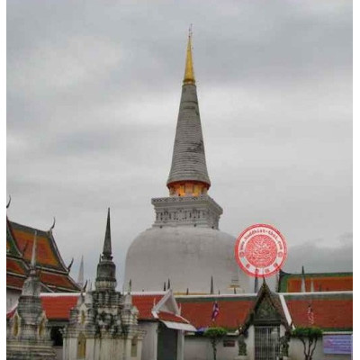 Phra Udomchoke & RaHu (佛历2547) 阿赞坤潘 (佛祖版本陶瓷面7cm)