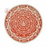 Phra Udomchoke & RaHu (B.E 2547) KhunPan (Buddha Version 7cm)