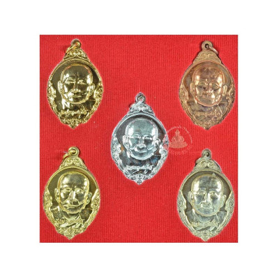 Rien Somdej Phra 100yrs Wat Bowonniwet Vihara (BE 2556) 5pcs