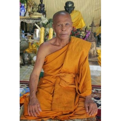 Chao Khun Onn Mai-Kru with Yant (BE 2553) Takrut Inserted（佛历2553）