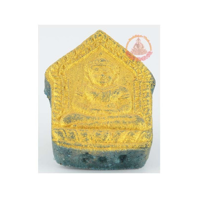 第一批LP Mee 103岁，金面金符管，坤平将军，拍MeeSub圣粉（佛历2557）Wat BanPhonThong 