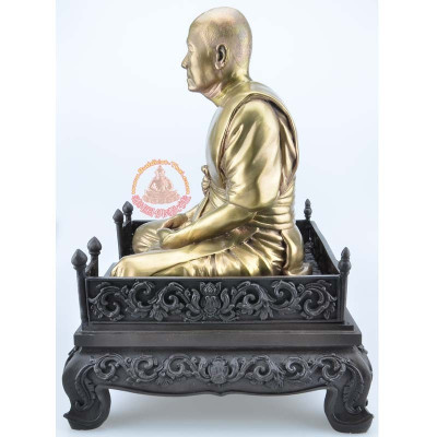 Nawa S/n:21 Extra Hand Write Talisman B.E.2558 LP Thong 9 Inches Lap Statue Height 40cm
