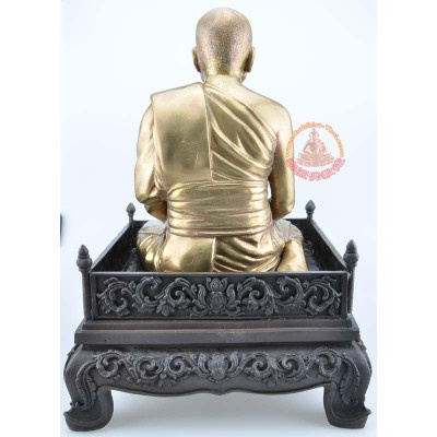Nawa S/n:21 Extra Hand Write Talisman B.E.2558 LP Thong 9 Inches Lap Statue Height 40cm