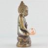 Phra Kring by LP Prom (B.E 2554) KMK Version, Copper 4cm