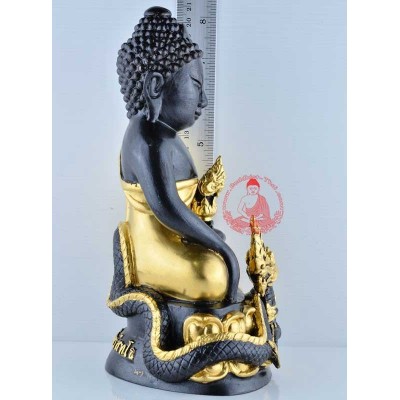 贴金药师佛金身，龙婆年加持（佛历2557）