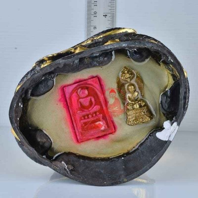 贴金药师佛金身，龙婆年加持（佛历2557）