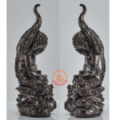 Wat RaKhang (2558) blessed by LP Maha Surasak, Phra Pidta Nawa, Silver Code
