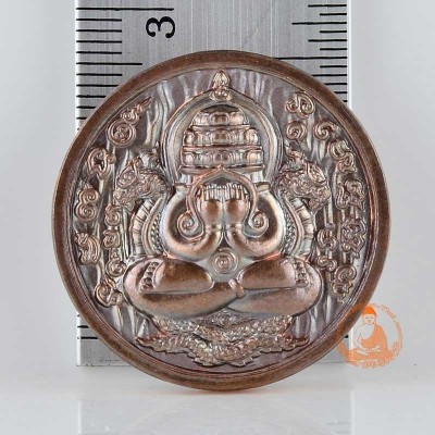 掩面佛 ( 必達 ) 佛历2559大法会，理事版本铜牌，做199套 Wat Mahathap