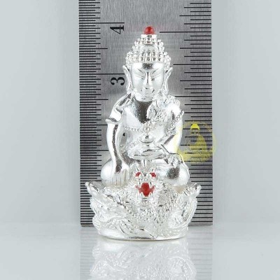 银药师佛坐神龙，龙婆年加持（佛历2559）做199