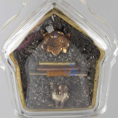 1st Batch Phra KhunPaen, KuBa Na 97 Years Old 2559 (Gold Colour) Casing