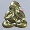 Mini Phra Pidta (2549) LP Sakorn Wat NongKrub, Mix Gold