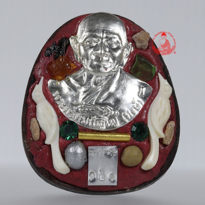 掩面佛（必達）龙婆宏（佛历2556）金符管，象牙﻿洒力卡（富裕鸟），头发