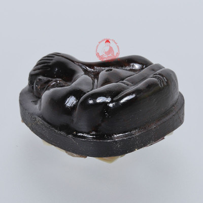 掩面佛（必達）龙婆宏（佛历2556）金符管，象牙﻿洒力卡（富裕鸟），头发