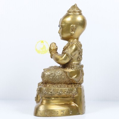 编号：1285，第一批古曼童金身（佛历2558）LP Sin Wat Laharnrai