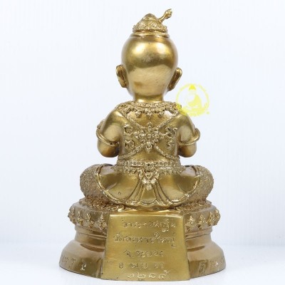 编号：1285，第一批古曼童金身（佛历2558）LP Sin Wat Laharnrai