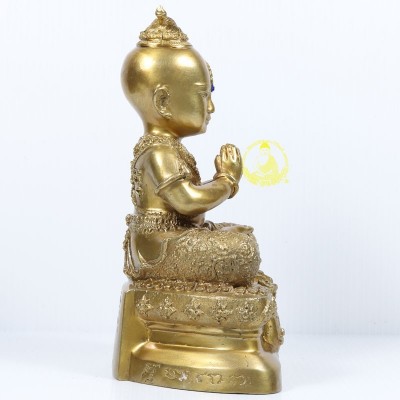 编号：1285，第一批古曼童金身（佛历2558）LP Sin Wat Laharnrai