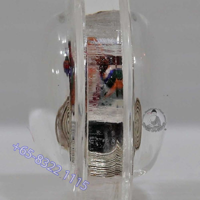 Silver Takrut Chao Khun Surasak Blessed (B.E 2559) Wat PraDoo, Casing