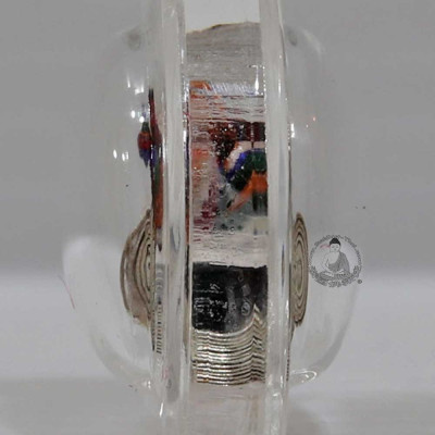 Silver Takrut Chao Khun Surasak Blessed (B.E 2559) Wat PraDoo, Casing