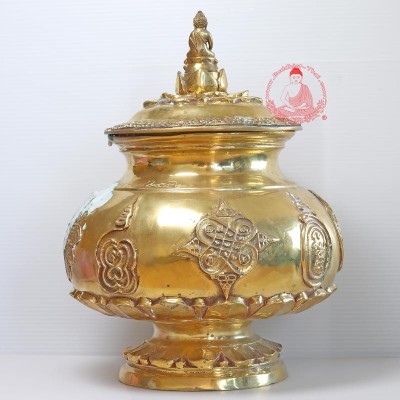 药师佛圣水容器4寸，龙婆Kloy加持（佛历2556）法会用过的，只做200个