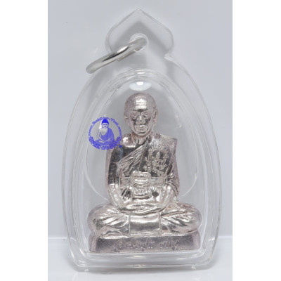 Extra Handwritten Talisman Silver S/n:840 LoopLor 1st Batch LP Maha Surasak (BE 2555)