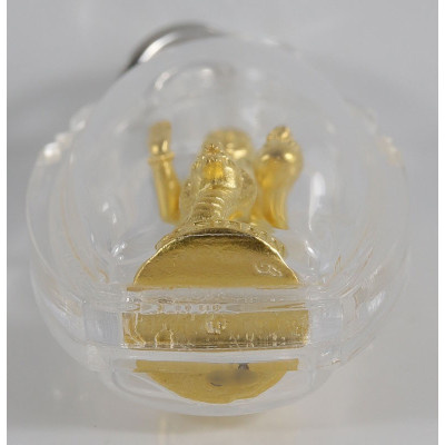 1st Batch KuManThong 2563 LP Ransiri Wat PuKowThong Gold Colour Plated 3 cm