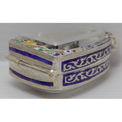 LP SomChai KuManThong 2555 Wat DanKwen KaMaKan Version, Takrut, Silver Casing