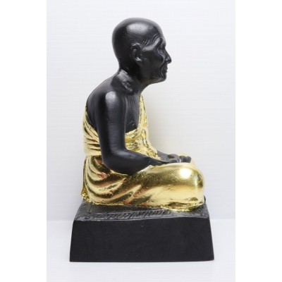 Wat倡嗨，SaoHa龙莆托贴金箔 3寸金身佛历2563 Wat Chang Hai