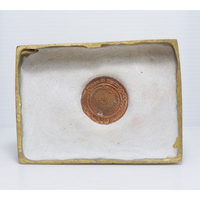 Wat倡嗨，SaoHa龙莆托贴金箔 3寸金身佛历2563 Wat Chang Hai
