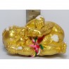 KuManThong Statue Ajahn NiKom 2563 Gold Plated, Suck Toe Version