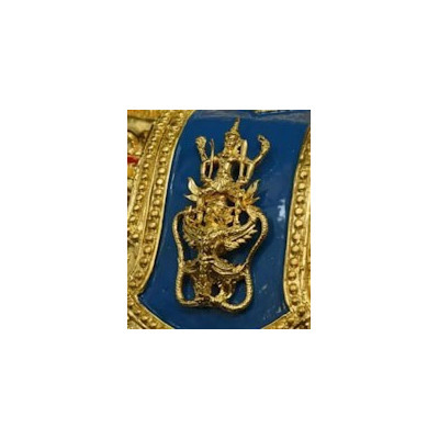 特别批次SaoHa 2563序列号：267金納叻佛祖 9寸金身（佛历2562）金箔粘贴 Wat Yai