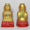 KuManThong 6.5 Inches Statue 2558 Bless By LP Yam Wat Sam Ngam, Handwritten Talisman