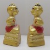 KuManThong 5 Inches Statue 2555 Bless By LP Yam Wat Sam Ngam, Handwritten Talisman