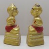 KuManThong 5 Inches Statue 2555 Bless By LP Yam Wat Sam Ngam, Handwritten Talisman