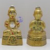 LP Yam 2555 KuManThong 6 Inches Statue Wat Sam Ngam, Handwritten Talisman