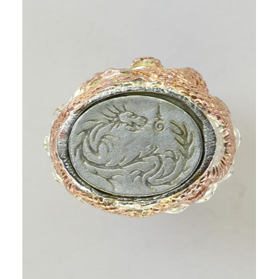 龙婆年加持,佛历2559,药师佛坐神龙,三色