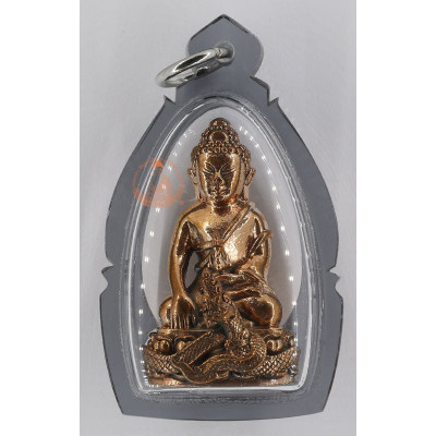 做1999尊,药师佛,龙莆堪布加持,佛历2555,铜,配备外壳