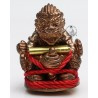 Ajahn Deng B.E.2551 Wat Rai Nawa HaNuMan Amulet 2.5cm, Takrut
