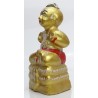 LP Yam 2555 KuManThong 5 Inches Statue Wat Sam Ngam, Handwritten Talisman