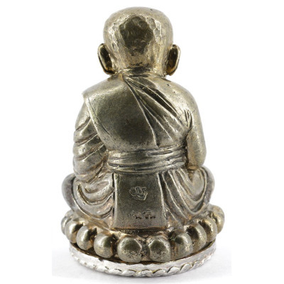 Samlit Silver Base S/n:881 LP Thuat 2553 Ajahn Deng Wai Rai