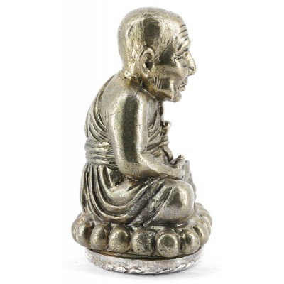 Samlit Silver Base S/n:881 LP Thuat 2553 Ajahn Deng Wai Rai