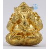 LP Hong 2555 Phra PiKaNet Pidta Gold Plated 2cm Wat SuSanThungMon