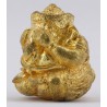 LP Hong 2553 Phra PiKaNet Pidta Gold Plated 2cm Wat SuSanThungMon