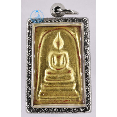 Wat Inn 2555 SaoHa Phra Somdej, Powder, Gold Pasted, Wat BangKhunProm