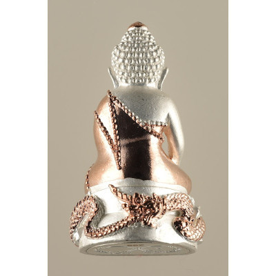 Phra Kring & PaYaNak 2564 Wat Thai, Silver, Gold, Pink or Rainbow Colour 3.9cm With New Plastic Casing