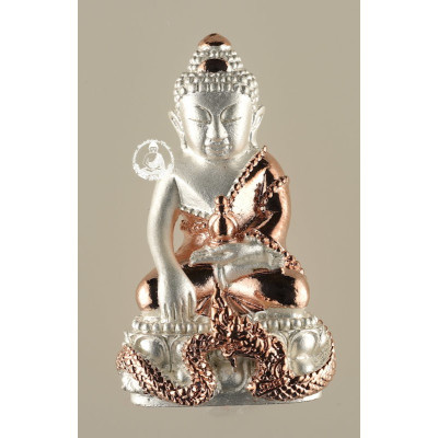 Phra Kring & PaYaNak 2564 Wat Thai, Silver, Gold, Pink or Rainbow Colour 3.9cm With New Plastic Casing