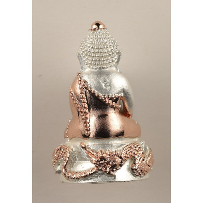 Phra Kring & PaYaNak 2564 Wat Thai, Silver, Gold, Pink or Rainbow Colour 1.8cm With New Plastic Casing