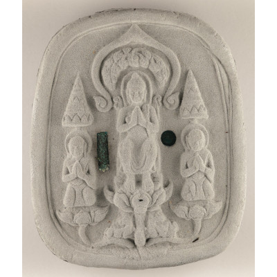 Hand Molded Takruts LP Prom 2553 Phra YokKhunPon Wat PaLaNuPrab